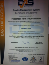 Chứng chỉ ISO 9001:2008 cho Prodetech