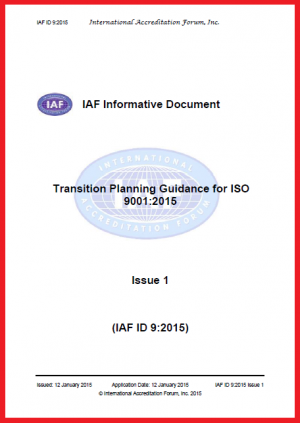 Hướng dẫn chuyển đổi cho ISO 9001:2015 của IAF