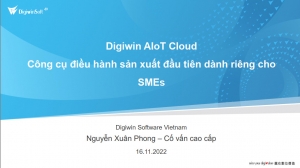 AloT Cloud - Công cụ điều hành sản xuất dành riêng cho SMEs